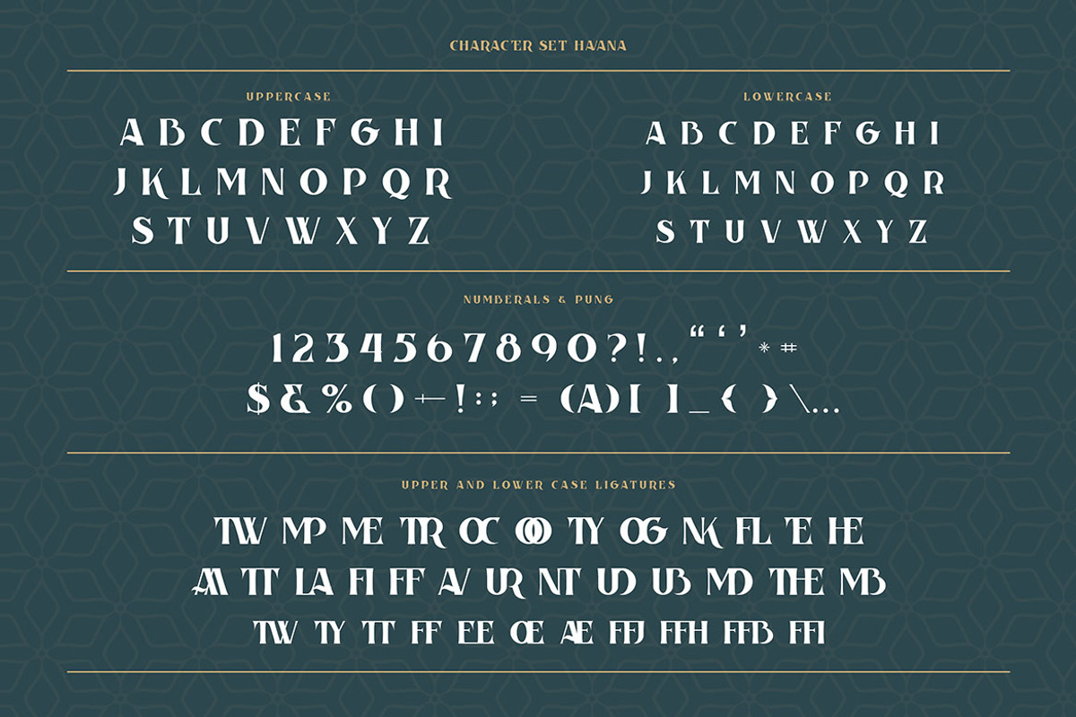 Havana Bold Serif, a Serif Font by JumboDesign (Photo 5 of 7)