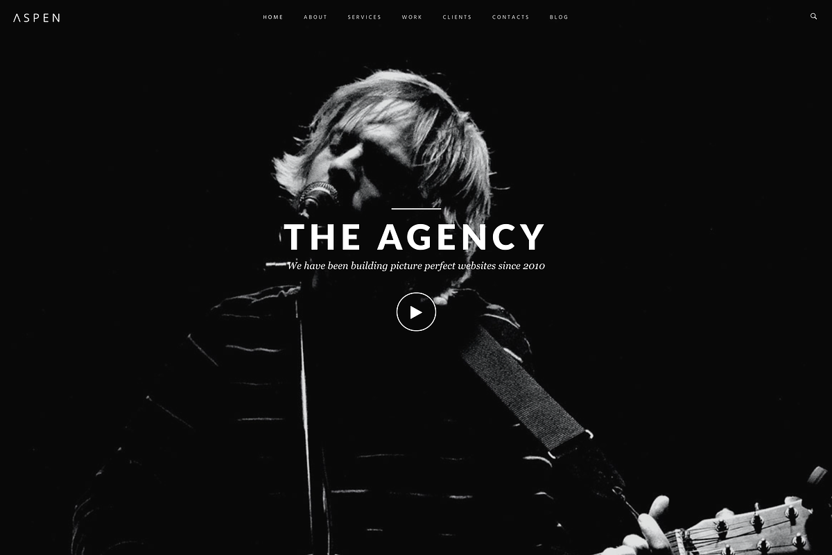 Aspen - Minimalist WordPress Theme, a WordPress Template by treethemes (Photo 11 of 13)