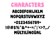 Gum Drop Pop Font, a Font by Miss Tiina (Thumbnail 2 of 5)