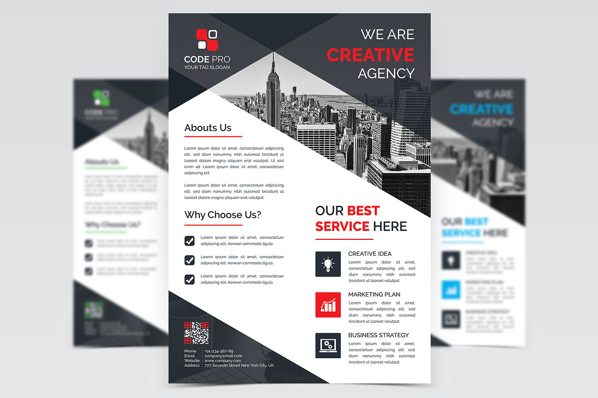 Flyer, a Flyer Template by pixelworkz (Photo 1 of 6)