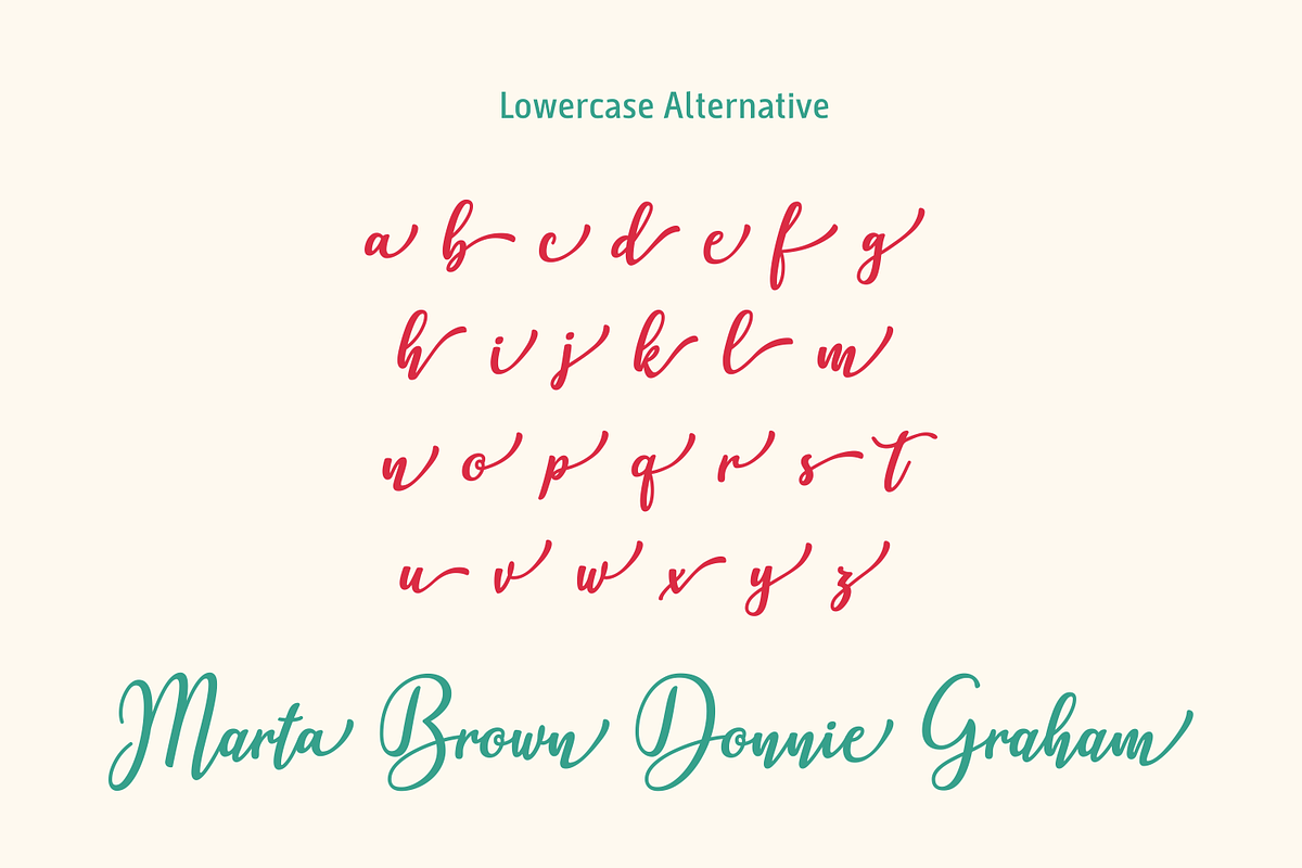 Skatera Handwritten Skate Font preview 2