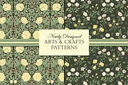 William Morris Style Patterns - Sage, a Pattern Graphic by RachelStudio (Thumbnail 2 of 10)