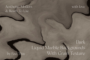 Dark Liquid Marble Backgrounds