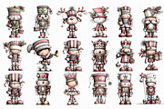 Whimsical Christmas Nutcracker Clipa, an Illustration by Libby Wishes (Thumbnail 2 of 7)
