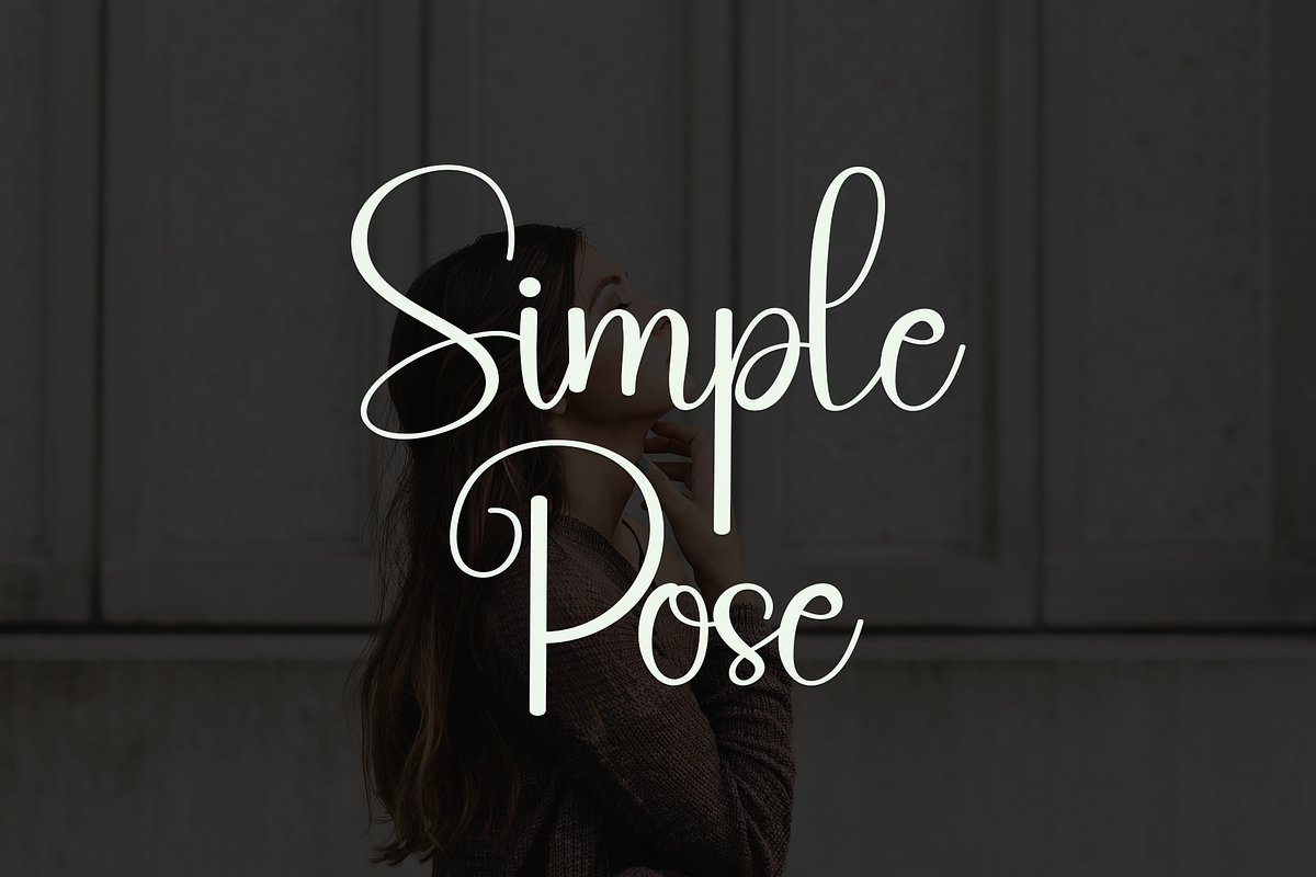 Simple Poeple, a Handwritten Font by InermediaSTUDIO (Photo 7 of 8)