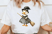 Halloween Goose Clipart PNG Sublimat, a Graphic by Libby Wishes (Thumbnail 4 of 6)