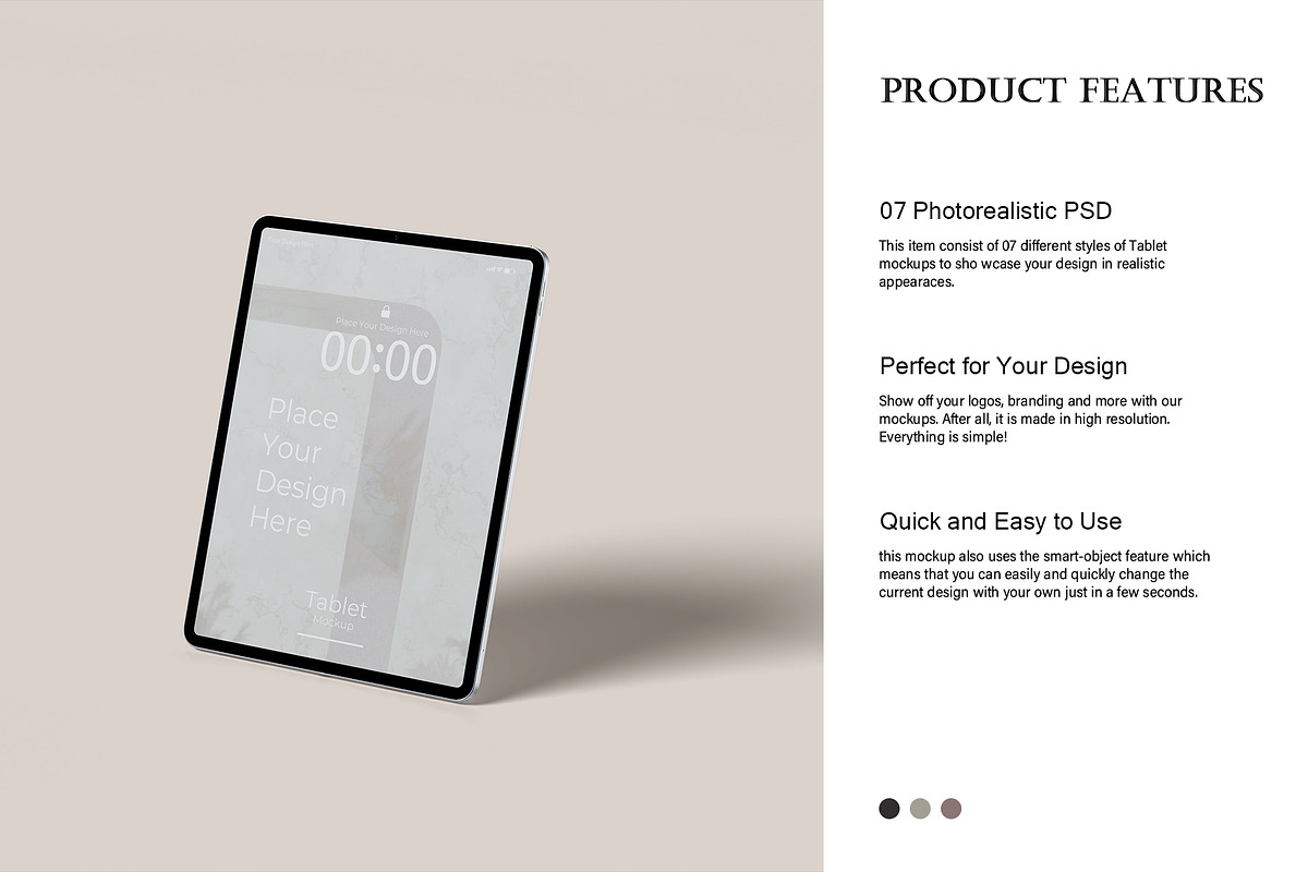 iPad Mockups, an iPad Mockup by Lxadesign (Photo 4 of 13)