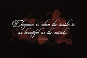 Alegarde, a Script Font by ilhamtaro (Thumbnail 5 of 10)