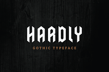 Hardly Modern Gothic Font
