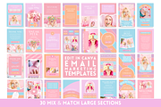Bright Pastel Email Templates, an Email Template by SunshineStudioBoutique (Thumbnail 5 of 9)