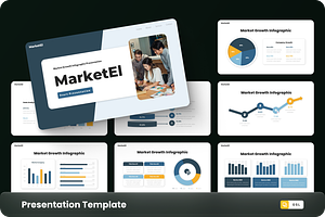 MarketEl - Market Growth GoogleSlide, a Presentation Template by GraphauseProject