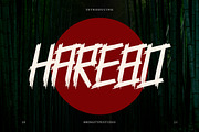 HAREBO | Japanese Style, a Font by BringTypeStudio (Thumbnail 1 of 8)