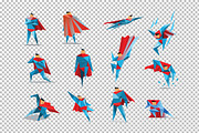 Vector superman icons, an Icon by lemonoff (Thumbnail 2 of 2)