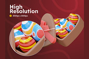 Easter Eggs 3D Icons, an Object 3D Model by Rakata Studio (Thumbnail 3 of 7)