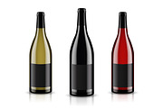 Wine bottle. Mock-up set., a Product Mockup by Nomber_86 (Thumbnail 8 of 8)