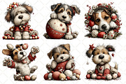 Whimsical Easter Dog Clipart, an Illustration by Black Bird Studio (Thumbnail 2 of 6)