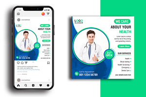 Instagram Medical Healthcare Banner