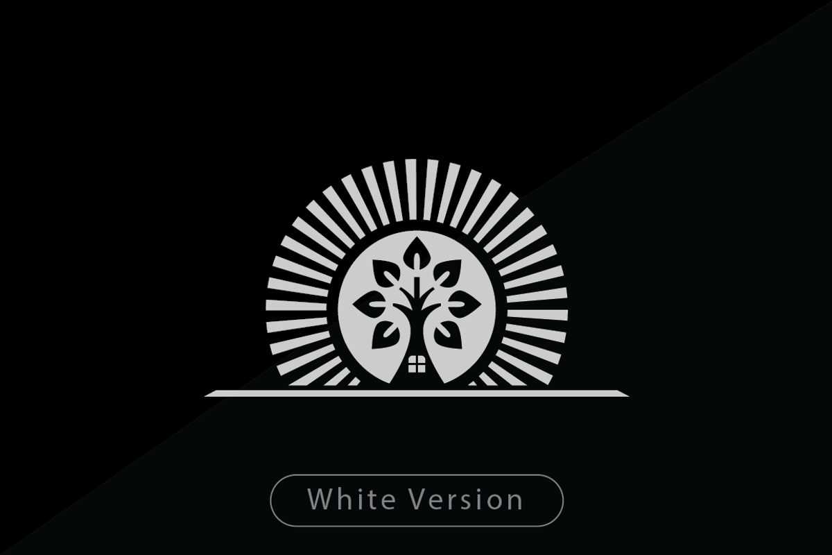 Sun Tree House Logo Template, a Branding & Logo Template by Heavtryq Design (Photo 4 of 4)