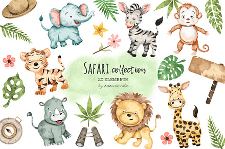 Safari Collection, Safari Animals
