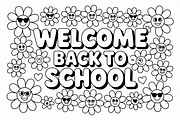 Back to School Coloring Pages design, an Illustration by Amazin_art (Thumbnail 10 of 13)
