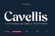 Cavellis, a Serif Font by Zane Studio (Thumbnail 1 of 10)