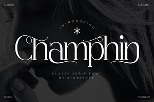 Champhin Classy Serif Font