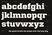 Athletic Union - College Typeface, a Slab Serif Font by HipFonts (Thumbnail 7 of 18)