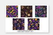 Mardi Gras Designs, a Pattern Graphic by karenfoleyphoto (Thumbnail 4 of 6)