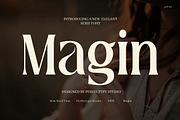 Magin Elegant Serif Font, a Serif Font by Perfectype (Thumbnail 1 of 8)