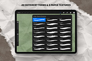 Procreate Torn Brushes, a Brush Add-On by Nurmiftah (Thumbnail 5 of 8)