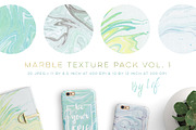 Marble Textures digital paper pack, a Texture Graphic by By Lef (Thumbnail 1 of 4)