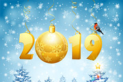 Christmas and New Year Themes, a Decorative Illustration by TAlex (Thumbnail 3 of 6)