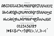 Stuffed Cannelloni Font, a Sans Serif Font by theinkaffair (Thumbnail 8 of 8)
