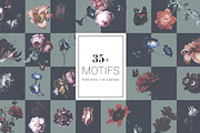 Nord, Classic dutch floral patterns!, a Pattern Graphic by TSTUDIO (Thumbnail 13 of 13)