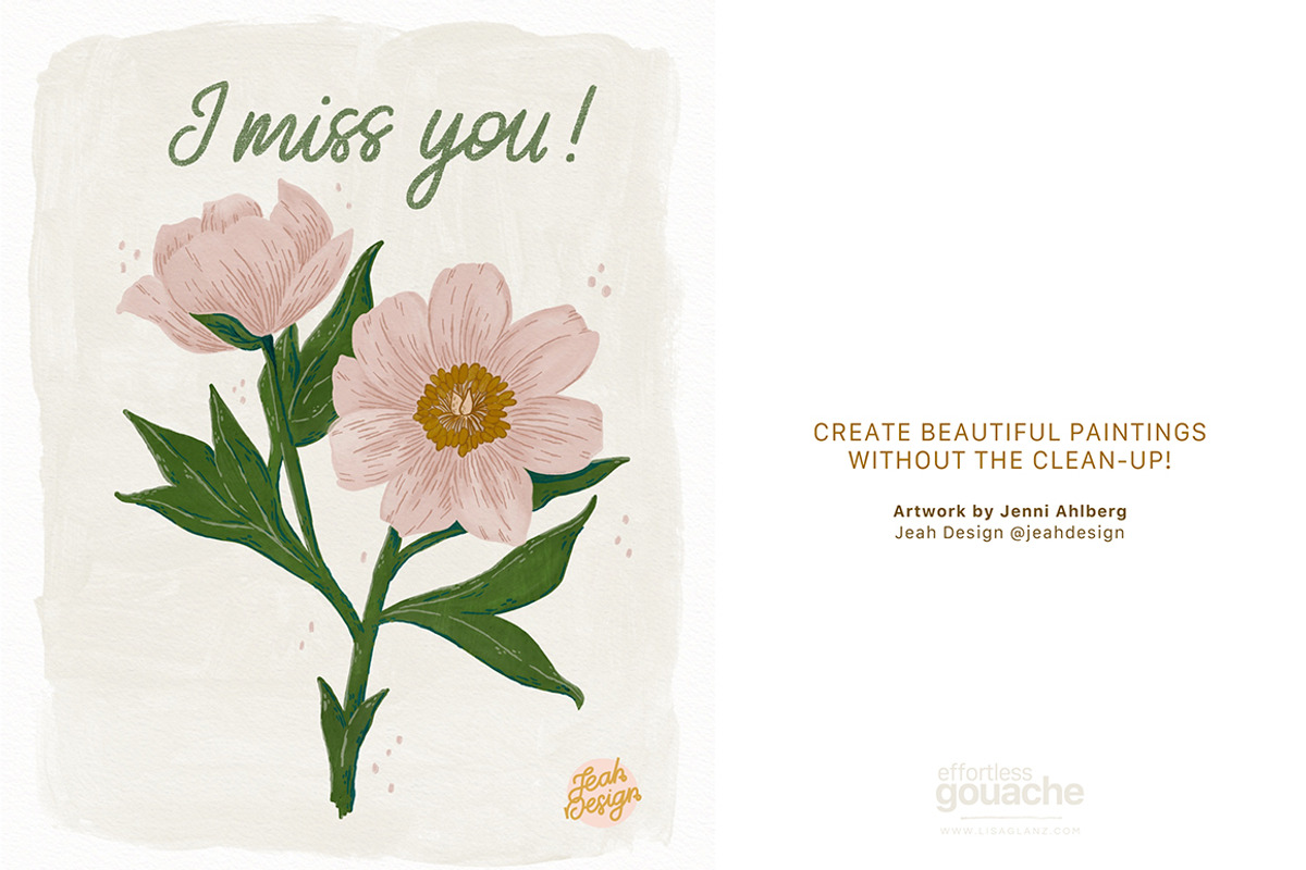 Gouache Brushes for Procreate, a Brush Add-On by Lisa Glanz (Photo 12 of 14)