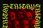 Gofarda Gothic Blackletter, a Blackletter Font by Fitrah Type (Thumbnail 5 of 15)