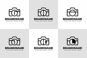 Letter G H I J K L Camera Logo, a Branding & Logo Template by Pray Art Design Studio