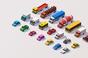 Polygonia City Cars Pack, a Cars & Vehicle 3D Model by Anton Moek (Thumbnail 1 of 9)