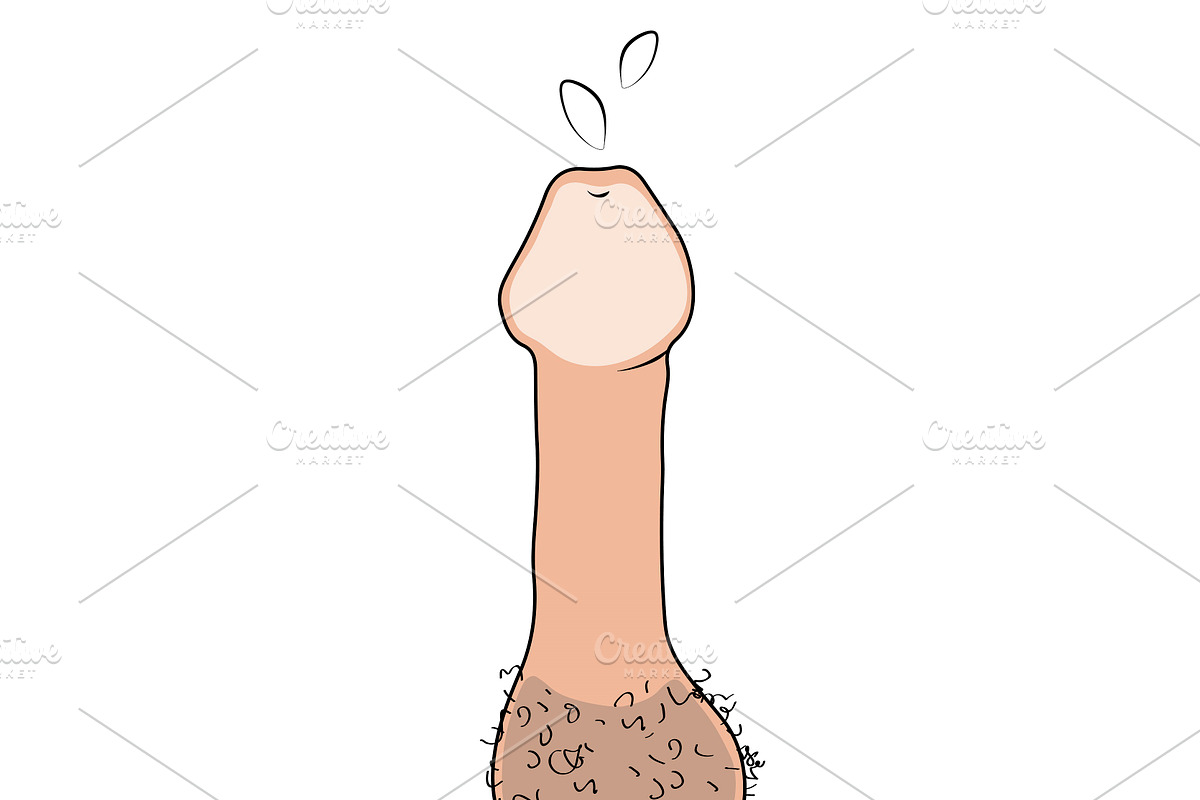 Vector Beige Penis Alphabet Numbers, an Object Graphic by Watercolor_Vector Graphic (Photo 8 of 10)
