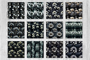 Gothic Gardens Elegant Dark Florals, a Pattern Graphic by Skritch Studio (Thumbnail 5 of 7)