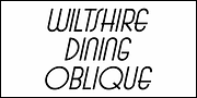 Wiltshire Dining JNL, a Sans Serif Font by Jeff Levine Fonts (Thumbnail 4 of 5)