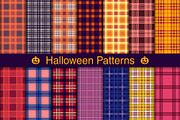 #186 Halloween Patterns, a Pattern Graphic by Plaid4You (Thumbnail 1 of 5)
