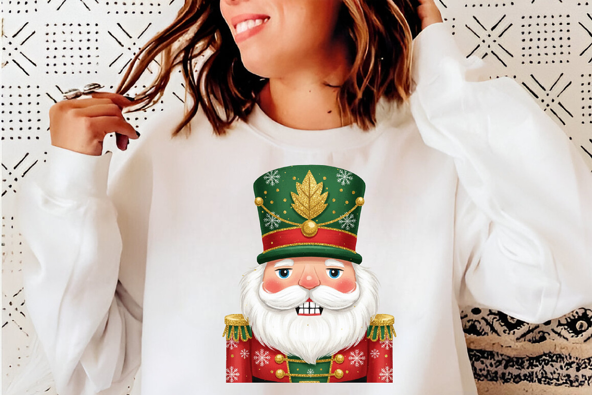 Glitter Nutcracker Christmas Png, an Illustration by SinaCreation (Photo 3 of 7)