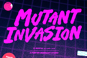 X-Rental - 1980s Retro Horror Font, a Handwritten Font by Wingsart Studio (Thumbnail 8 of 15)