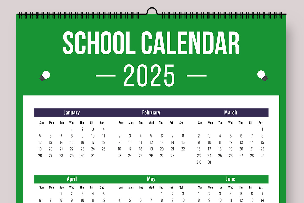 Calendar Layout 2025, a Stationery Template by ContestDesign (Photo 2 of 4)