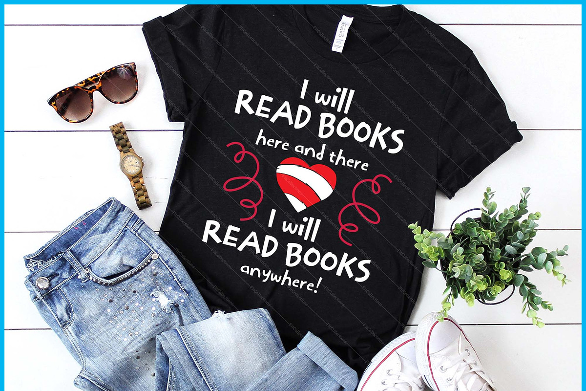 I Heart Books Reader SVG PNG, a Graphic by Creativeusart (Photo 1 of 4)