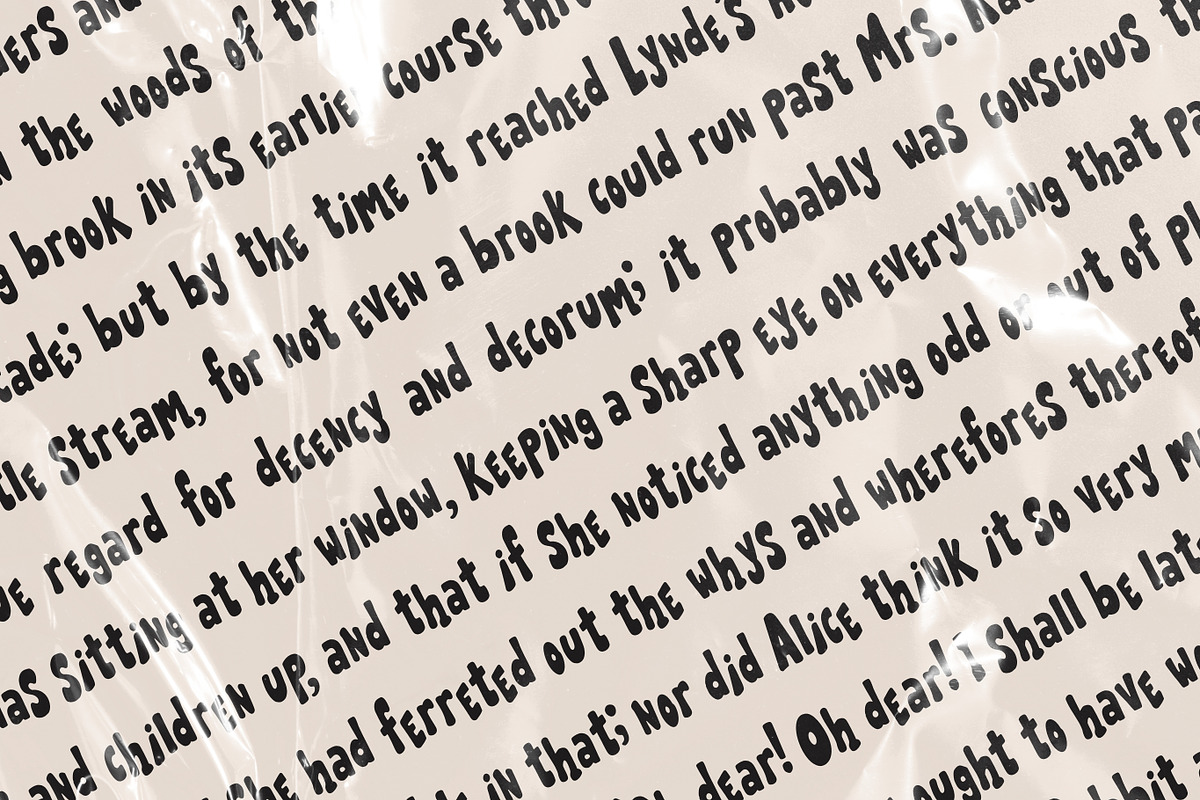 Sweetrouble Retro Bubble Font, a Sans Serif Font by The October Creative (Photo 4 of 8)