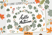 Autumn Atmosphere set, an Animal Illustration by Cozy pattern shop (Thumbnail 6 of 7)