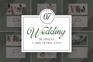 Wedding Business Cards Bundle, a Business Card Template by Saman Osama
