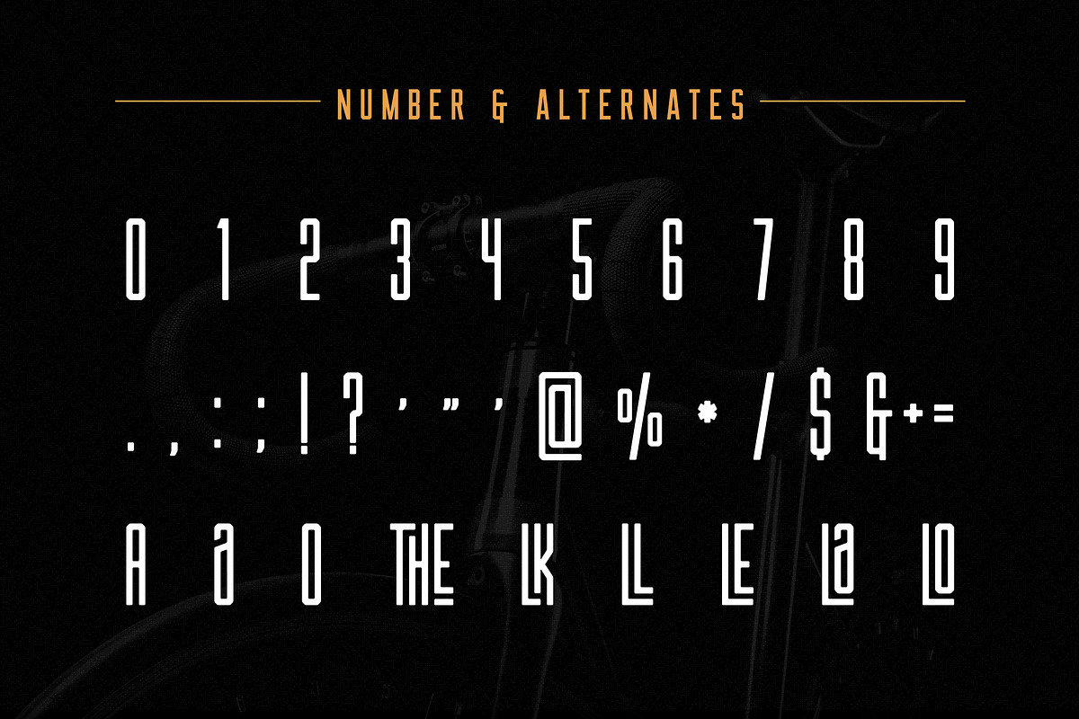 Las Valles Ultra Condensed Typeface, a Sans Serif Font by Kaligra.co (Photo 21 of 23)